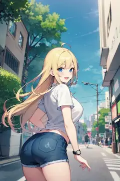私の金髪の女神