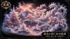雲龍が舞う夢幻の和箱庭