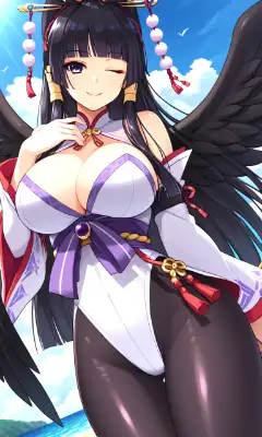 女天狗様　白