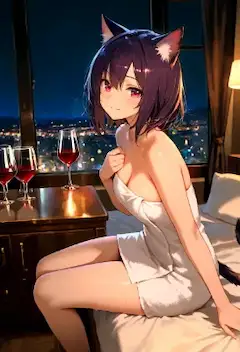 ラグジュアリー猫耳さん！