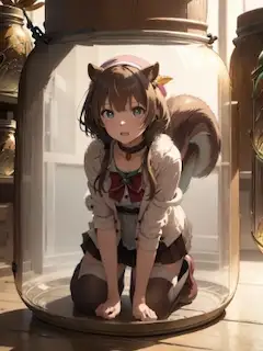 瓶詰りす