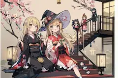 魔女たち、東洋の風習「ひなまつり」に挑戦す