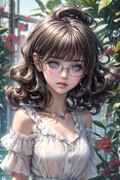 カールショートヘア