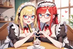 【夢】メイドカフェの店員