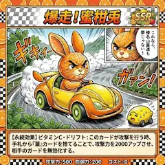 爆走！蜜柑兎の山道決戦