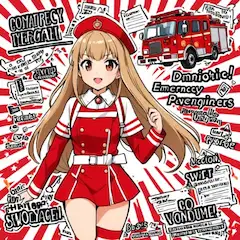 炎のヒロイン！消防少女