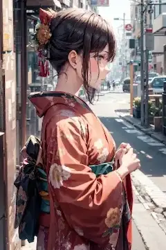 和服美人