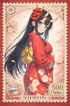 有名な切手パロディ