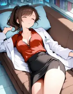 研究室の甘い休息時間