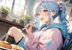 「太らない体質って最高〜〜！！！」
