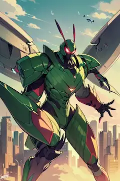 カマキリ型パワードスーツ
