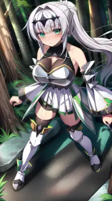 わ…私は森の低俗なオーク共になど屈しない！！
