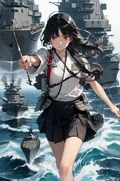 第二艦隊旗艦　軽空母　祥鳳＠皇族提督・開戦のお言葉