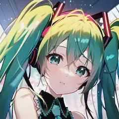 髪留めはヘッドフォン