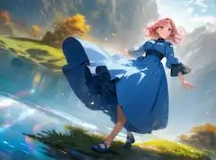 森と湖に囲まれて一人たたずむはずだった