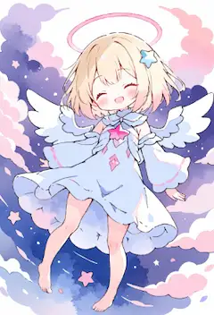 笑顔の天使