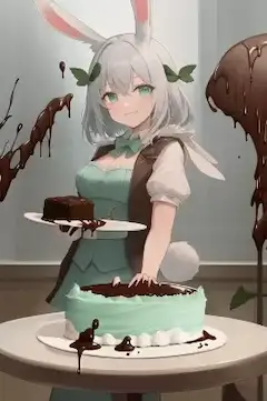 うさちょこみんと🐰ばいおれんす！
