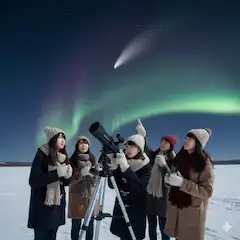 レモン彗星おっかけ