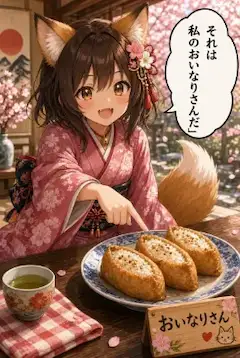 それは私のおいなりさんだ