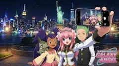 Milfeulle and Ash's friends from Unova