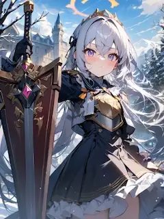 大盾の姫騎士【ブルアカ・白洲アズサ】