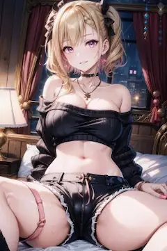 オフショルセーター