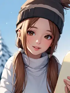 もっかい滑ろ？