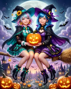 HALLOWEEN👻雫ちゃんリンちゃん