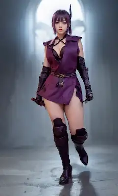 理想の妹系くノ一を動かしてみた