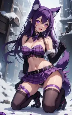 紫狐娘
