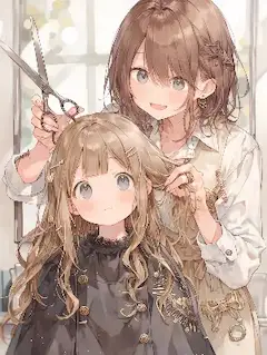 優しい姉の手で変わる瞬間。