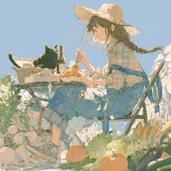 畑でランチ
