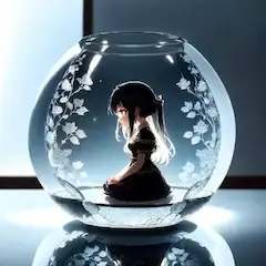 しるえっとおぶちびグラス
