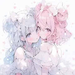 ゆめかわいい色髪