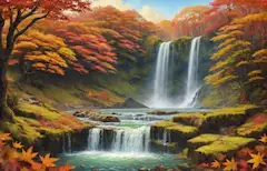 滝と紅茶