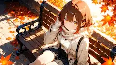午後の陽だまり、君の髪を揺らして