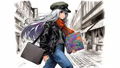 ライダーズジャケットとサイケデリックジャケット