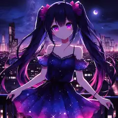 今日はツインテールの日！！＆夜景と黒髪ツインテール少女★(6枚)