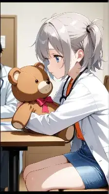 お医者さんごっこ(１人遊び)