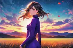 秋色　暮色