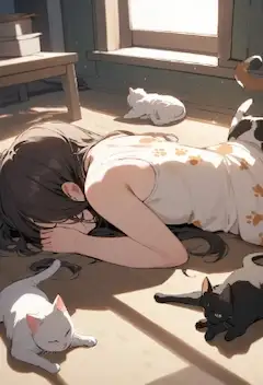 寝てる間に