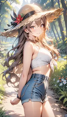 【原神】アンバー 私服