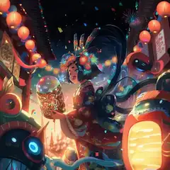 SFチックな着物