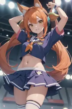 ウマ娘　マヤノトップガンのアイドル仕様