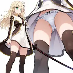 閃刀姫レイのMtUアングル（パンチラ）