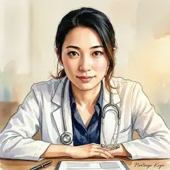 白衣・最後の患者を見送って
