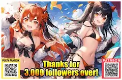 twitter3,000フォロワー達成＆FANBOX開設