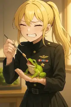 かえる大好きアンジェラちゃん