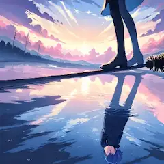 雨上がりのキャンパス上空
