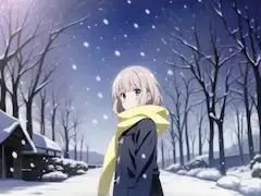 薄れる雪の記憶